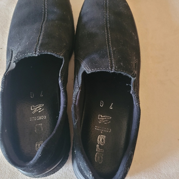 ARA GORE-TEX SHOE Women's Shoe Black SUEDE Size 7G - Picture 10 of 11